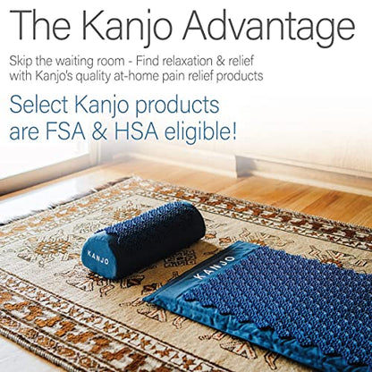 Acupressure Mat and Pillow Set for Back Pain Relief & Neck Pain Relief, with Pressure Points for Muscle Pain Relief with Travel Bag - Amethyst