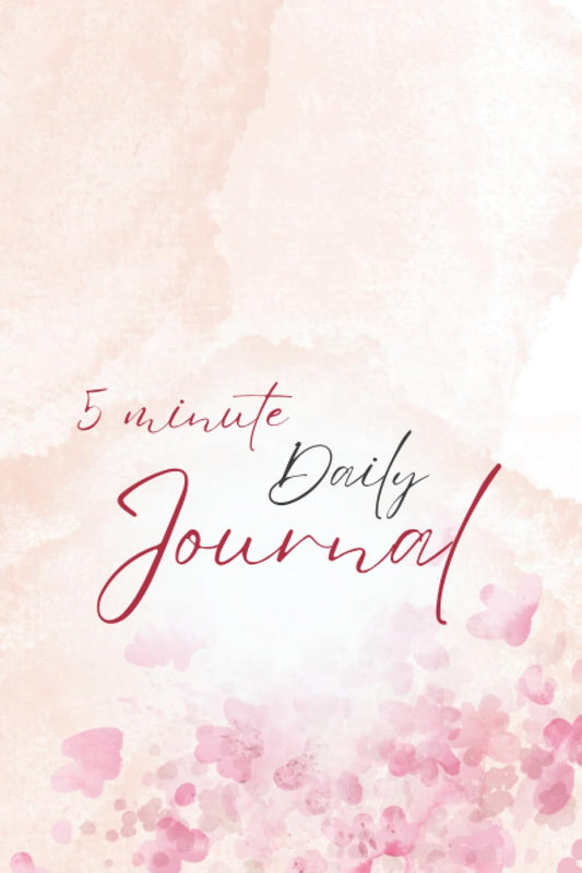 5 Minute Daily Journal Planner Thought Organizer Reflect