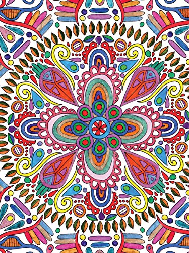 Hello Angel Mandala Gratitude Journal (Quiet Fox Designs) Inspirational Guided Diary with Daily Prompts to Accentuate the Positive and Nurture Optimism, featuring Illustrations of Beautiful Mandalas