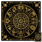 Tarot Altar Cloth Twelve Zodiac Signs Card Table Tablecloth Celestial Golden Sun Tablecloth with Tarot Bag for Reading Rituals Crystals Spiritual Divination Witchcraft Supplies - color: Twelve Zodiac Signs