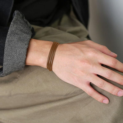 Leather Necklace for Men Women with Solid 925 Sterling Silver Lobster Clasp 3mm Black/Brown/LightBrown/Red Leather Necklace Cord 16/18/20/22/24/26/30 Inches - size: 20, style: Light Brown Leather Necklace