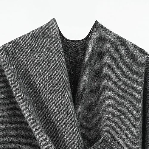 Women's Shawls Wrap Poncho Soft Capes Open Front Cardigan Large Blanket Wraps Shawl Knitted Cloak Cardigan Warm - color: New-winered