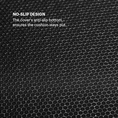 Purple Double Seat Cushion | Pressure Reducing Grid Designed for Ultimate Comfort | Designed for Office Chairs | Made in The USA - size: Double