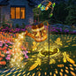 Solar Lights Outdoor Garden Decor, Dragonfly Hanging Watering Can Landscape Lights Waterproof Yard Decorations for Outside Porch Patio Backyard, Gardening Gift for Mom Grandma Women Birthday - style: Dragonfly