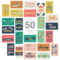 Canopy Street Religious Motivational Quote Cards / 2" x 3.5" Flat Business Card Size / 50 Positivity Cards / 25 Uplifting Christian Designs - color: Religious
