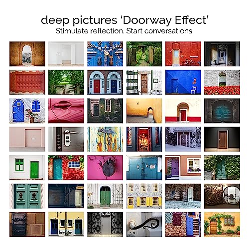 metaFox Coaching Postcards - Doorway Effect - 52 Cards to Spark Meaningful Conversations and Connections in Coaching and Therapy - color: Doorway Effect