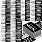 Jinei 300 Inspirational Affirmation Cards Bulk Daily Positive Motivational Gifts Cards Small Mini Encouragement Quotes for Women Coworker Team(Famous Quotes) - style: Famous Quotes