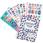 Gratitude Journal 52 Week Daily Positive Thinking for Thankfulness + Sticker Set | Gratitude Finder - color: Leo-POP! + Grateful Heart Stickers