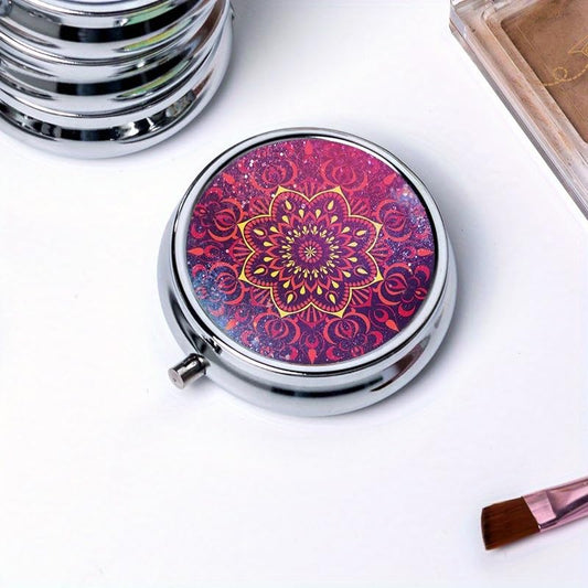 1PC Compartment Mini Portable Jewelry Storage Bag Travel Organizer Travel Essential Storage Box (A) - color: A