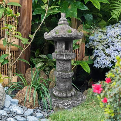 Solar-Powered Pagoda Lamp - style: Pagoda04