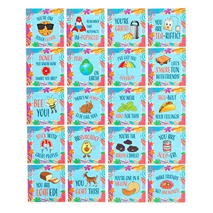 Really Good Stuff Little Enlightenments - Playful Pun Cards - Set of 40 - Boxed Card Set - Gift of Positivity and Inspiration - Social-Emotional Learning - Mental Health - style: Playful Pun Cards