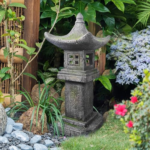 Solar-Powered Pagoda Lamp - style: Pagoda03