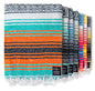 Benevolence LA Authentic Handwoven Mexican Blanket | Yoga Blankets, Outdoor, Picnic, Beach, Camping | Equestrian Saddle | Serape 50x70 inches - Mandarin, Pack of 1 - color: Mandarin