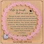 Beaded Bracelets, Natural Stone Bead Bracelet - color: LCS Multicolour 21401