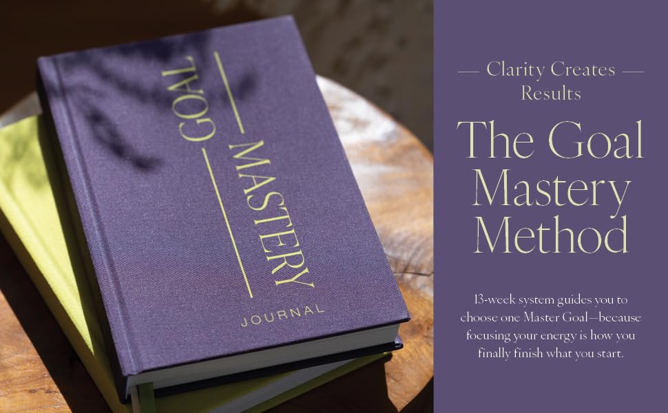 90 Days Goal Mastery Journal – A Guided Goal Planner for Habit Tracking - Goals Journal for Personal Growth, Mindfulness & Transformation with Self Care Prompts, Daily Reflection & Gratitude Practice to Achieve Your Vision - color: Champagne
