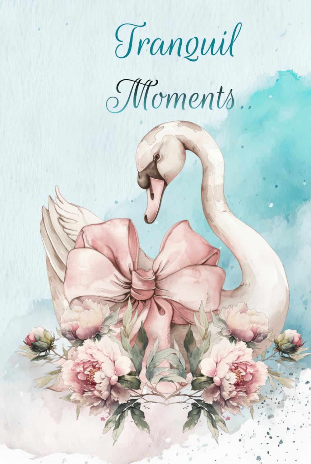 Tranquil Moments Swan Journal: Elegant Swan with Bow Notebook, 150 Pages with Swan Watermark, 6 x 9 Writing Journal.: Peaceful Reflection Diary for ... Creativity, Mindfulness, and Personal Ideas.