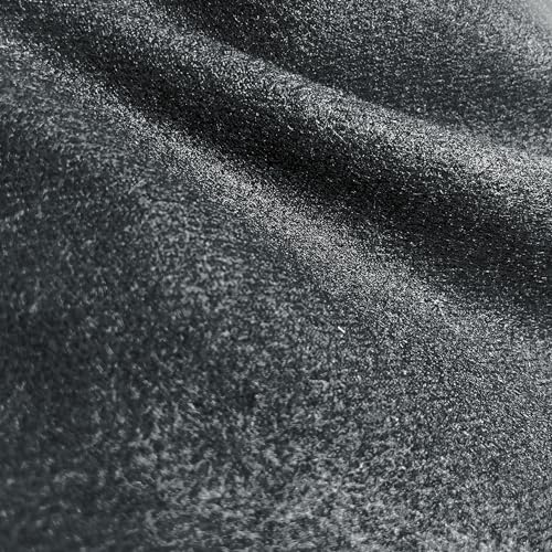 Rodaruus Women's Scarf Solid Color Shawl and Wrap. Super Soft Warm Long Large Scarf Pashmina with Cashmere Feel - color: Dark Heather Gray