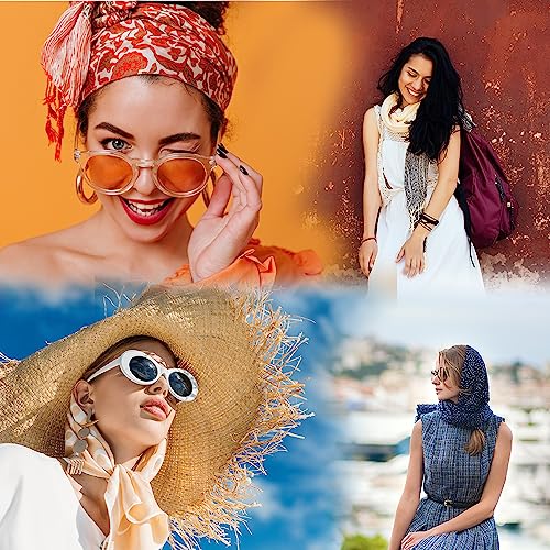 YOUR SMILE Large Boho Scarf for Women Lightweight Floral Printed Scarves Fall Winter Fashion Fringed Shawl wraps - color: 19 Wine Red Boho