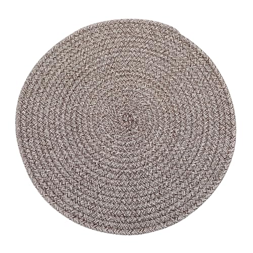 Seat Cushion Round Floor Pillow Giant Woven Floor Mat Comfortable Sitting Pillow for Home and Office