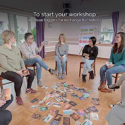 metaFox Coaching Postcards - Doorway Effect - 52 Cards to Spark Meaningful Conversations and Connections in Coaching and Therapy - color: Doorway Effect