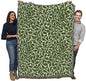 Pure Country Weavers William Morris Oak Tree Green Blanket - Arts & Crafts - Gift Tapestry Throw Woven from Cotton - Made in the USA (72x54) - color: Green, size: Large
