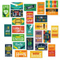 Unity Mini Note Cards / 50 Peace And Kindness Cards / 25 United Designs / 2" x 3.5" Inspirational Flat Mini Business Card Sized Notes/Made In The USA - color: Unity