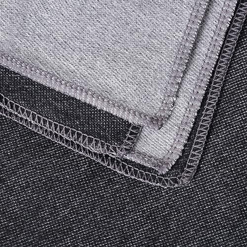 Women's Shawl Wrap Poncho Cape Cardigan Open Front Coat Shawl Wrap Scarf for Spring Fall Winter - color: Black Grey