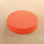 40x6cm Yoga Meditation Cushion Meditation Pillows Japanese Tatami Mat Zafu Meditation Cushion Round Yoga Seat Cushion(Orange) - color: Orange