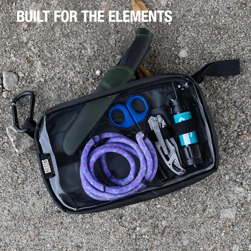 NEO Production Zipper Bags - Electronics & Camera Accessories Bag - Cable organizer, Gear Accessory Pouch, Travel Camera Essentials (Small, Black) - size: Small