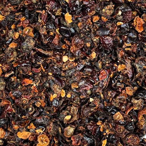 Rose Hips Tea - 1 LB (16 oz) | Real Wild Harvest | 100% USDA Certified Organic | Cut and Sifted Albanian Rose Hips Shells | Aroma-Rich Seedless Rosehip (rosa canina fructus) | By U.S. Wellness Naturals