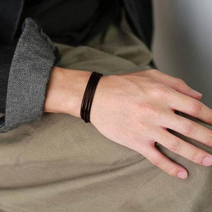 Leather Necklace for Men Women with Solid 925 Sterling Silver Lobster Clasp 3mm Black/Brown/LightBrown/Red Leather Necklace Cord 16/18/20/22/24/26/30 Inches - size: 18, style: Brown Leather Cord Necklace 3mm