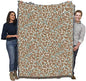Pure Country Weavers William Morris Oak Tree Bark Blanket - Arts & Crafts - Gift Tapestry Throw Woven from Cotton - Made in the USA (72x54) - color: Bark, size: Large