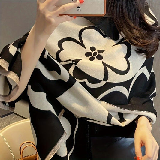 Soft Silky Pashmina Scarf for Women – Shawl Wrap for Evening Dresses, Bridesmaids, Weddings & Everyday Wear - color: White, size: One Size