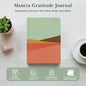 Gratitude Journal For Women & Men - Mental Health, Self Love & Self Care Journal - Morning - 5.8" x 8.3" - Mantra Planner - color: Morning Print