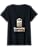 Women's Powered by Blankets | Cozy Comfort & Calming Energy Design V-Neck T-Shirt - color: Black, size: Small