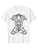 Zen Meditation T Shirt Cute Yoga Clothes Gifts For Women Men T-Shirt - color: White, size: Small