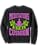 Meditators Do It on a Cushion Meditation Sweatshirt - color: Black, size: Small