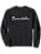 Breathe - Meditation Gifts For Spiritual Meditation Practice Sweatshirt - color: Black, size: Small