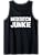 Meditation Junkie Meditation Tank Top - color: Black, size: Small