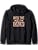 Into the Deep Calm Meditation Zip Hoodie - color: Black, size: Small