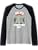 Yay, It's Meditation Day Product for Meditator | Meditation Raglan Baseball Tee - color: Black/Athletic Heather, size: Small