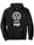 Yoga Graphic Apparel Meditation Yoga Spiritual Graphic Gift Pullover Hoodie - color: Black, size: Small