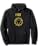 Yoga Meditation Spiritual Chakra Pullover Hoodie - color: Black, size: Large