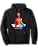 MEDITATION NAMASTE YOGA Pullover Hoodie - color: Black, size: Small