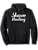 Share Healing, Meditation Pullover Hoodie - color: Black, size: Small