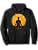 Yoga Clothing, Meditation, Lotus Seat, Namaste, OM, Pullover Hoodie - color: Black, size: Small