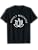 Meditation Gift with Flower. T-Shirt - color: Black, size: Select